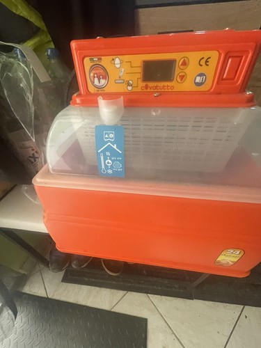 CoInceptus Brutautomat Vollautomatisch – Für 35 Hühner-, 63 Wachtel- Oder 28 Enteneier – Mit Automatischem Wenden (alle 90 Min.), Feuchtigkeitsregulierung & Integrierter Eierlampe – 360° Sicht