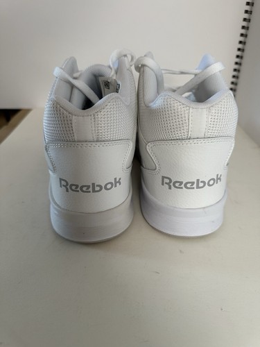 Reebok Uomo Taglia 11.5 Basket Royal BB4500H2 XE CN8645 Bianco Tinta Unita Grigio - Foto 6 di 6