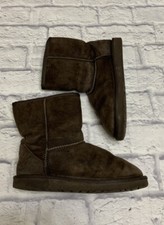Ugg Kids Boots Brown Sheepskin 4