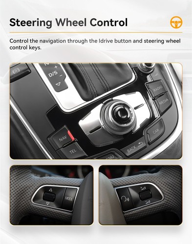10,25" Für Audi A4 A5 B8 S4 S5 Concert Android 13 Autoradio Carplay GPS Navi 32G - Bild 14 von 24