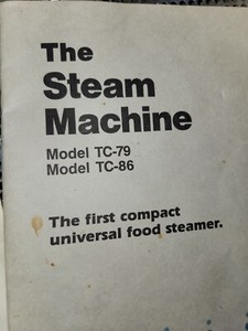 VTG Arriba 1987 Food Steamer Model TC79. TC-86 The Steam Machine,