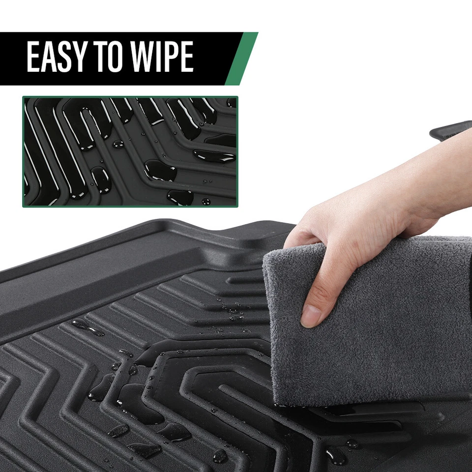 TPE Floor Mats Fit For 18-2023 Jeep Wrangler JL Unlimited All Weather Car Liners - Image 4 of 4