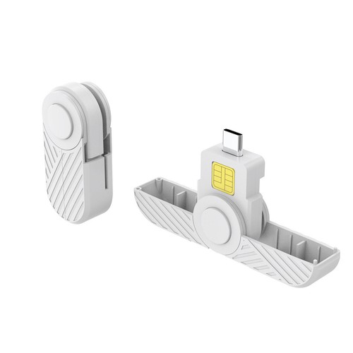 Foldable DOD Type C Common Access CAC Smart SIM Card/IC Bank Chip Card Reader f - Afbeelding 13 van 13