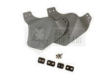 FMA PROTEZIONE PARA ORECCHIE PER ELMETTO TATTICO FAST IN POLIMERO VERDI SOFTAIR