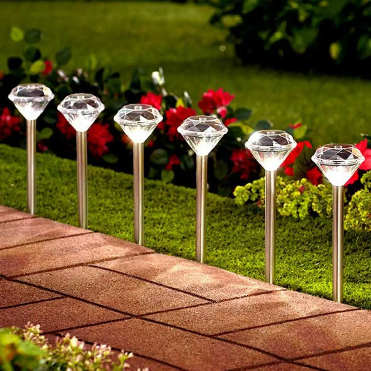 Diamond solar lights online