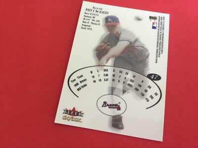 2000 FLEER/SKYBOX Ex BRAVES BASEBALL #47 KEVIN MILLWOOD CARD