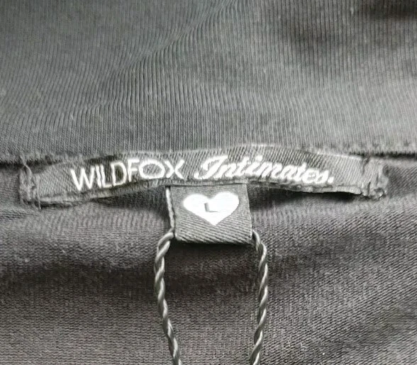 Camisa/camisa de dormir Wild Fox “Dreamer” talla grande nueva con etiquetas Foto 3 de 4