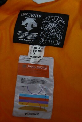 Descente Men's titan-thermo ski, hiking, outdoor full zip jacket