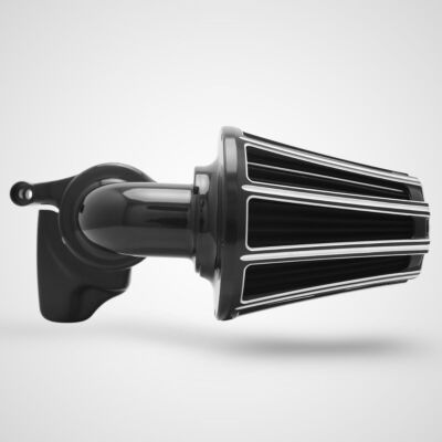 Stage 1 Black Cone Air Cleaner for Harley Touring Glides M8 Softail Slim 2018-22
