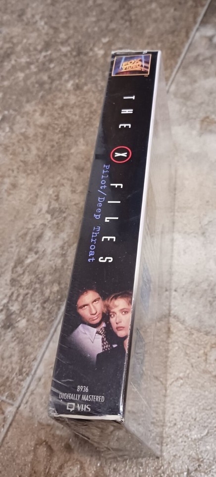 1996 Vintage X-Files Season 1 Pilot & Deep Throat TV Show Unplayed VHS ...