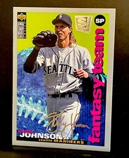 1995 (MARINERS) Collector's Choice SE Silver Signature #250 Randy Johnson HOF NM