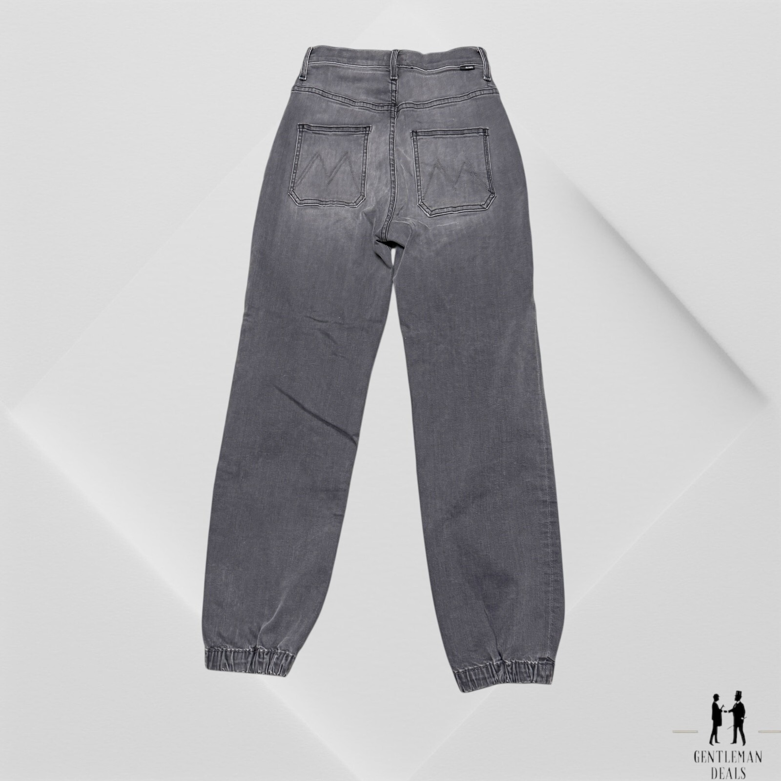 Mother The Wrapper Patch Springy Ankle Jeans in D… - image 2