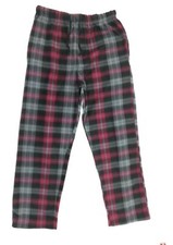 Head Boys Black and Red Fleece Lounge Pants Size Medium