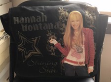 2008 Disney Hannah Montana Shining Star shoulder messenger School Bag Tote