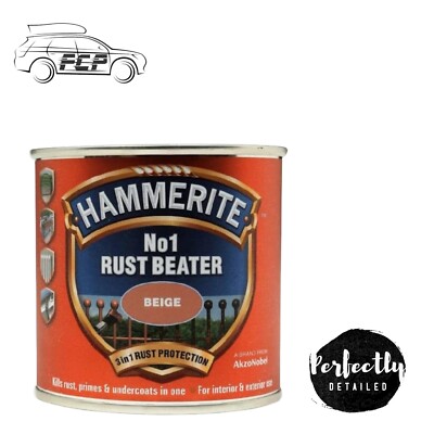 Hammerite No.1 Rostschläger Metallfarbe schnelltrocknend beige 250ml