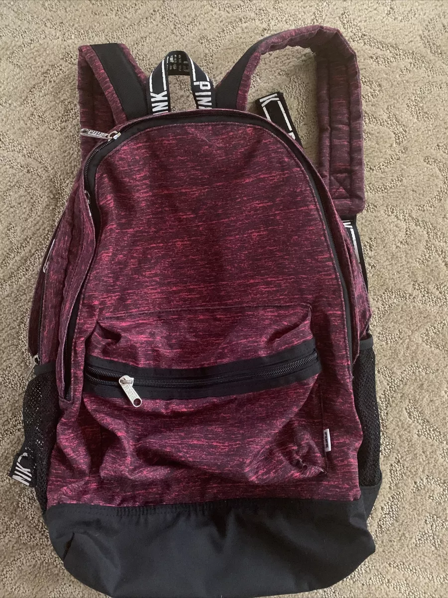 Victoria secret top pink backpack burgundy