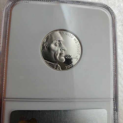 2005 S Ocean View 5c Jefferson Nickel NGC PF69 Ultra Cameo - DC163 - Picture 5 of 12