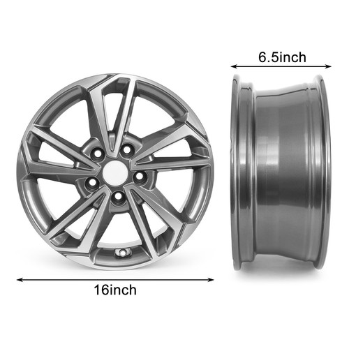 New 16" Alloy Wheel for Kia Forte LXS 2022 2023 2024 Rim Replacement US STOCK - Picture 3 of 14