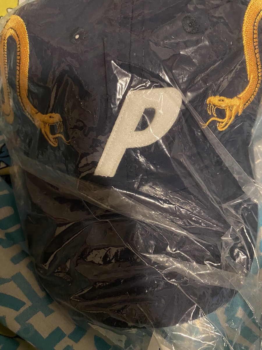 PALACE SNAKE P 6-panel Cap ブラック SNAKE P 6-PANEL | PALACE SKATEBOARDS