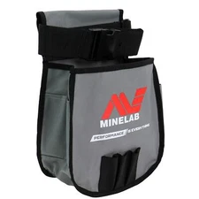 MINELAB Multi Pocket Finds Pouch with Secure Straps and Hard Shell