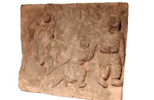 Chinese Tomb Pottery Tile Probably Sung Dynasty Chait Auction - Picture 5 of 13