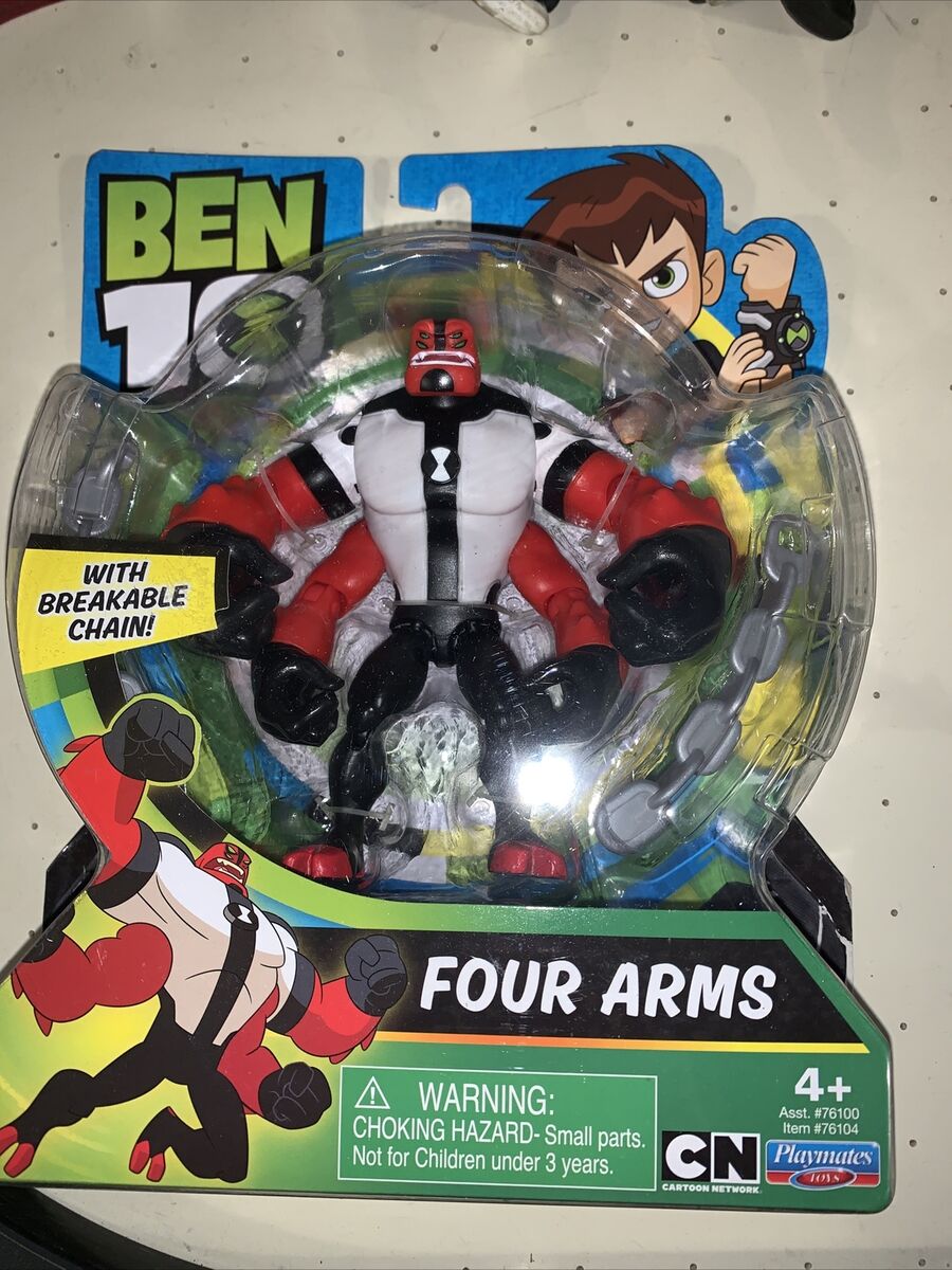 Playmates BEN 10 Reboot BEN 10 & FOUR ARMS Action Figure Lot