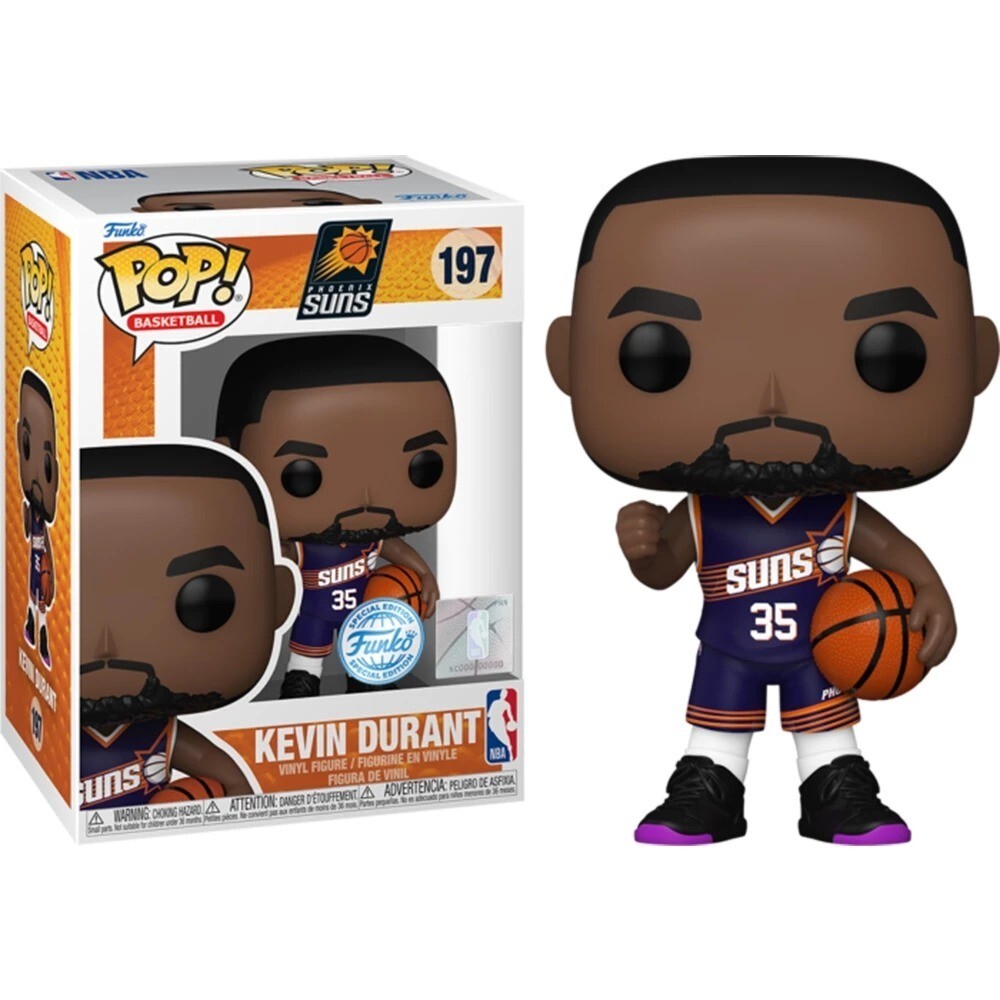 FUNKO POP #197 NBA BASKETBALL SUNS KEVIN DURANT FN82828 | eBay