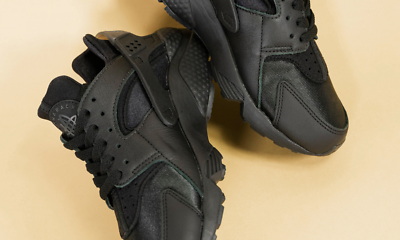 black huaraches size 6 womens