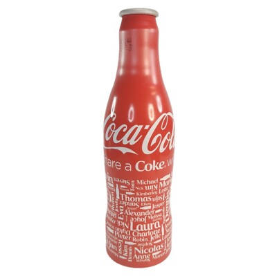 Coca Cola Aluminium Flasche LEER 250ml Niederlande Share a Coke with... 2013 rar
