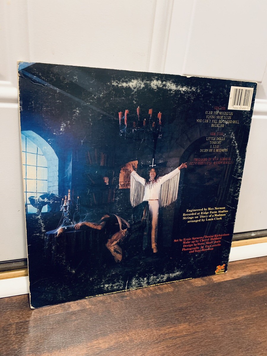 Ozzy Osbourne - Diary Of A Madman - (1981) US 1st Press Vinyl Lp w