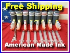 Ink Refill Kit For Canon Pro 100 Printer With Refillable Cartridges and Ultra P