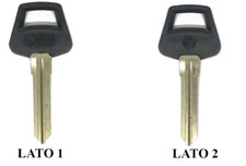 Chiave grezza Silca UNI19P  per auto epoca Triumph TR6 TR7  Spitfire GT6 GTX