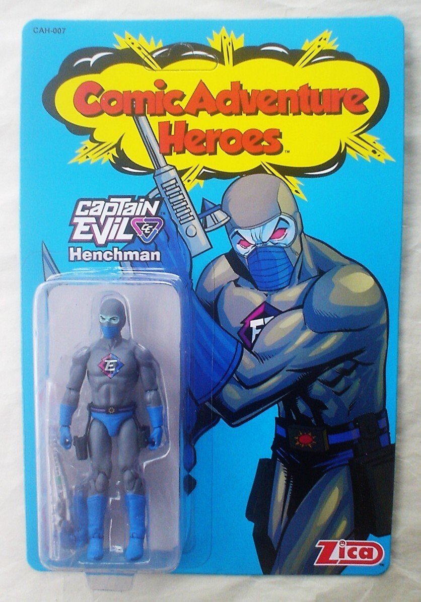 COMIC ADVENTURE HEROES Complete Set Zica Toys 4