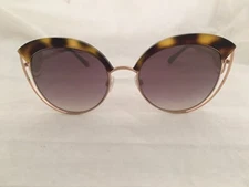 Roberto Cavalli Montemignaio RC1086 52G Tortoise Cat Eye Sunglasses 55-19-140