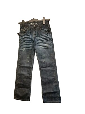 Parasuco Jungen blaue Jeans Größe 11-12 Jahre alt hoch 146 cm ex con 