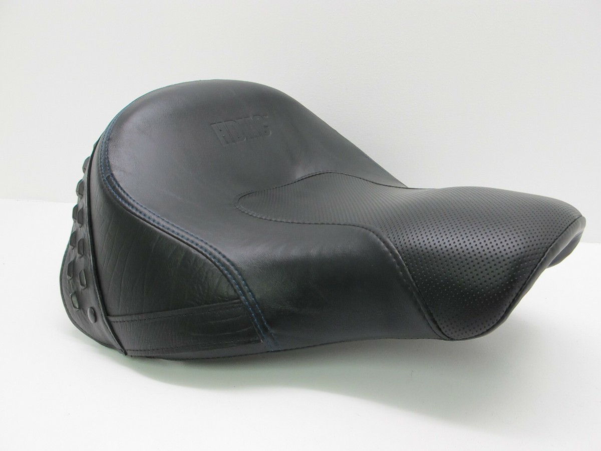 BUY OEM Harley Heritage Genuine Classic Softail Solo Seat Blue Stitching