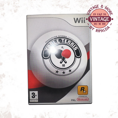 Rockstar Games Presents Table Tennis für Nintendo Wii, gebraucht, Hülle & Disc o