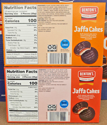 Benton's Jaffa Cakes Zingy Orange & Sweet Strawberry 10.58oz 300g