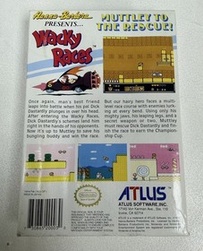 Wacky Races Nintendo NES! CIB! Complete In Box! Great Shape! Read description!