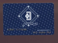 1990s Donruss Member Membership Card Oddball Kerry Pitsano