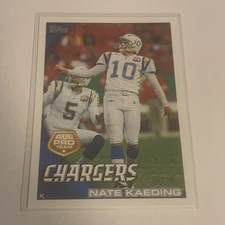 2010 Topps - All Pro Team Nate Kaeding #143 Chargers