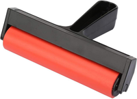 15Cm Gummi Brayer Walze, Rubber Brayer Roller Druckmesser Durometer Roller Stamp