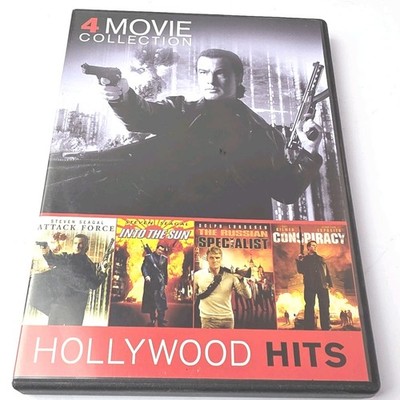 4 Movies Hollywood Hits DVD Seagal Kilmer Lundgren *BUY 2 GET 3 FREE*