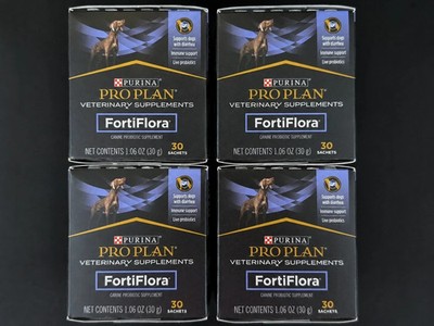 Purina Pro Plan FortiFlora Probiotic Supplements for Dogs Total (120) Exp 12/28