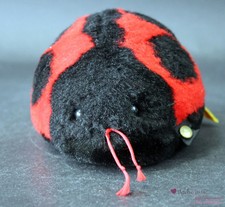 Steiff Cosy Crabby Marienkäfer 5400/16 - Vintage Kuscheltier 16 cm Knopf im Ohr