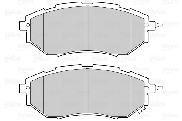 Fits VALEO 302312 BRAKE PADS FIRST