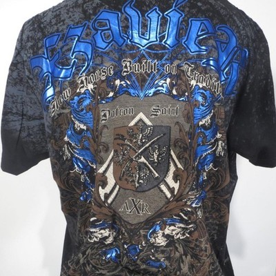 *p(R)ojectR® Rhinestone Logo SS Tee XL Xzavier Rhinestone T-Shirt Mens XL Metallic Ink Patron Saint New