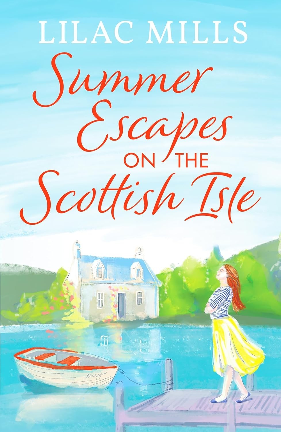 Summer Escapes on the Scottish Isle By Lilac Mills NEW (Paperback) Fiction Book