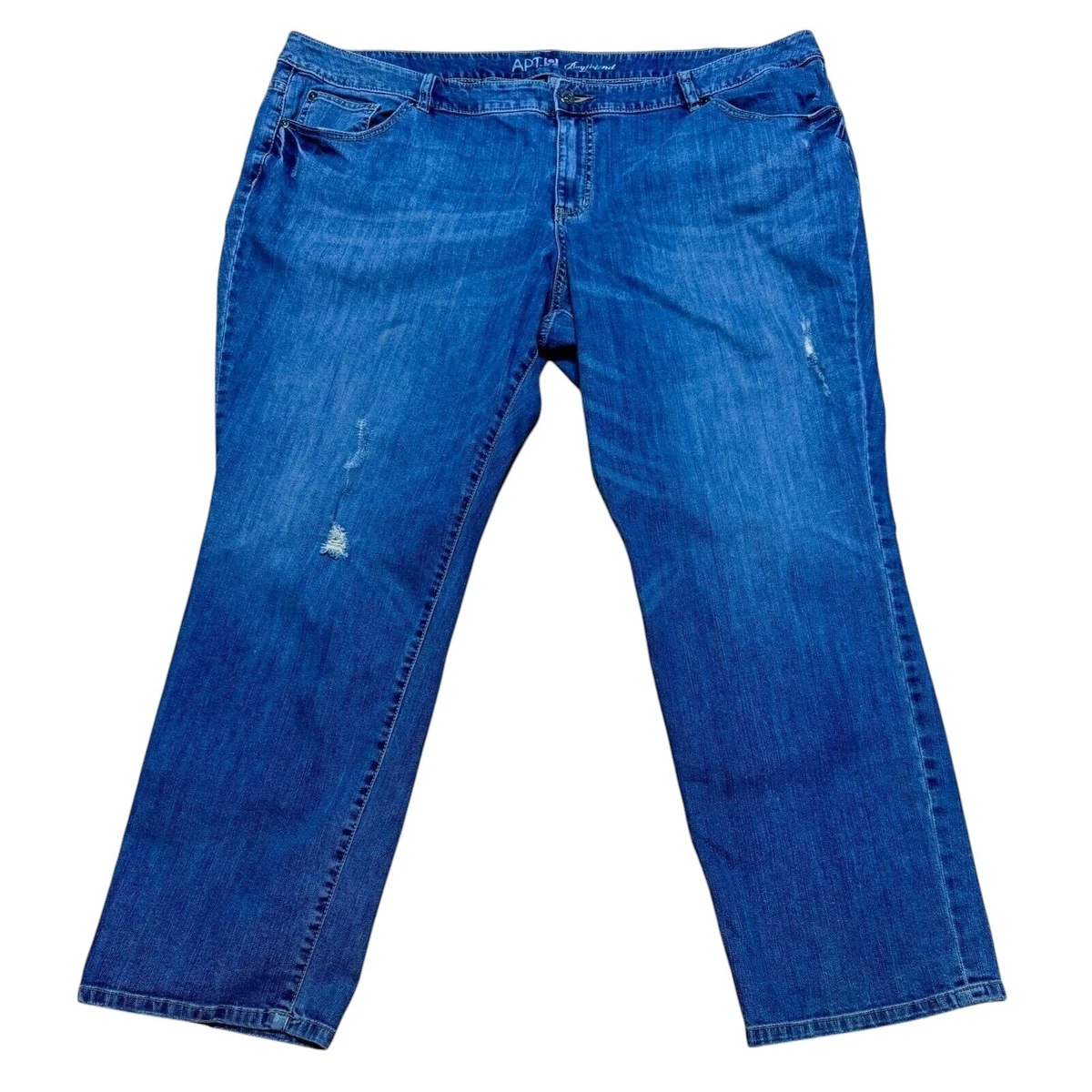Jeans Femme Apt. 9 Taille 14 - Coupe Boot Cut, Délavé Stonewashed