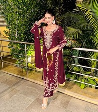 WEDDING PUNJABI STITCHED SHARARA PALAZZO SALWAR SUIT PLAZZO KURTI SHALWAR KAMEEZ